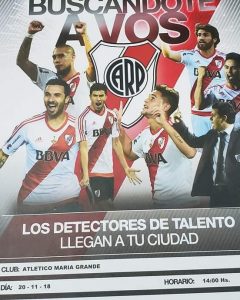 River Plate busca «otro Milton Casco» en María Grande