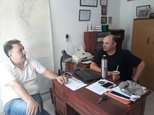 Jorge Lacoste: «Seguimos recorriendo la provincia»