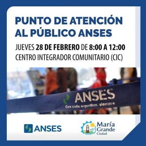 Punto de atención de ANSES este jueves en el CIC