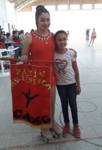 Stefanía Carabajal, viaja a Brasil a participar del sudamericano de Patín