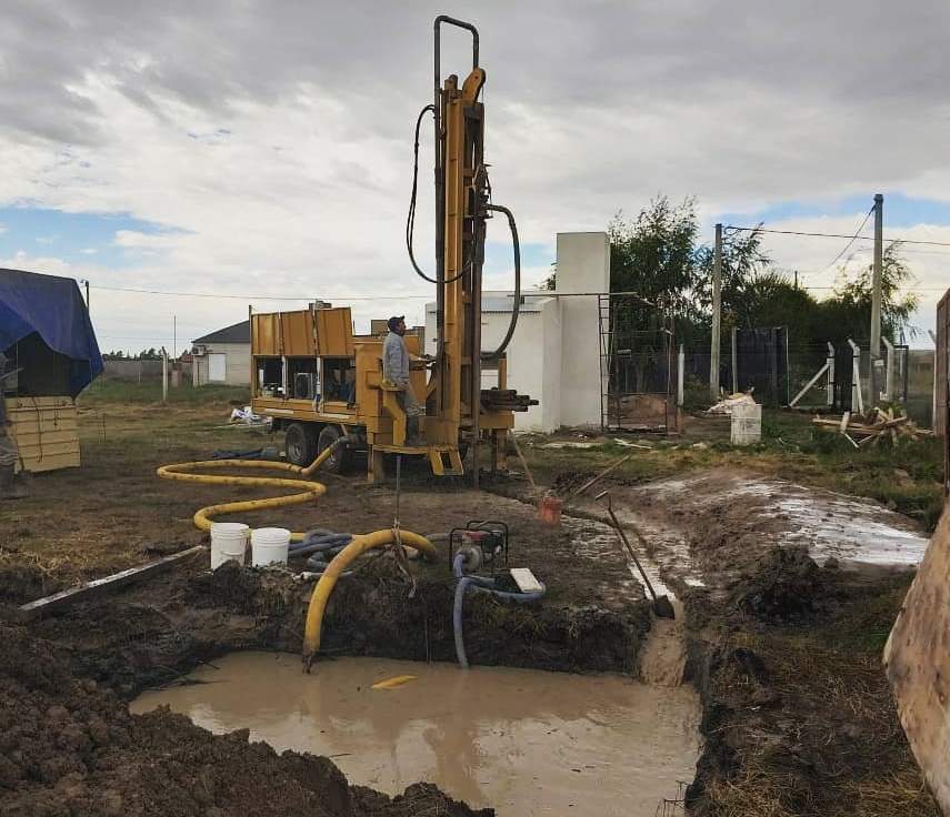 Comenzó a realizarse nueva perforación para extracción de agua potable