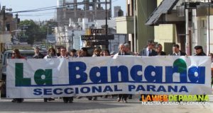 «La Bancaria» se moviliza este miercoles en María Grande