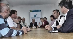 EL GOBIERNO PROVINCIAL RECIBIÓ A TODOS LOS CLUBES MARÍA GRANDE