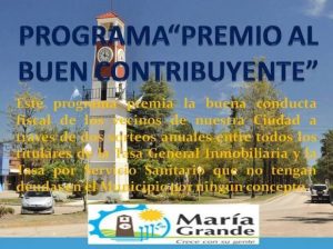 Ser un Buen Contribuyente tiene premio