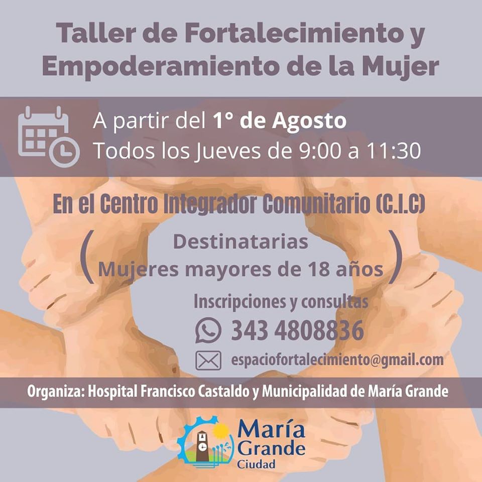 Taller de Empoderamiento y Fortalecimiento de la Mujer.