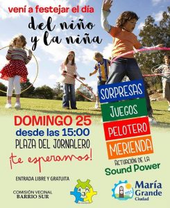 El área joven Municipal organiza celebración del día del niño