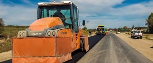 La obra de pavimentación desde Oro Verde a Tezanos Pinto está en su etapa final