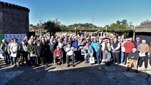 Homenajearon a los trabajadores que construyeron el túnel subfluvial