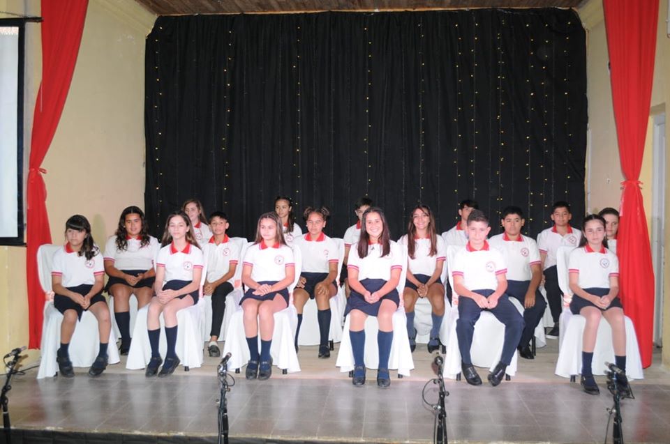 Primera promoción de la Escuela «Santa Rita de Cascia»