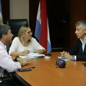 Lara y Zavallo se reunieron con la Ministra de Desarrollo Social  Marisa Paira