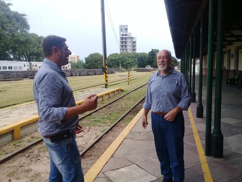 AVANZAN GESTIONES PARA REHABILITAR TRAZAS DE TRENES.