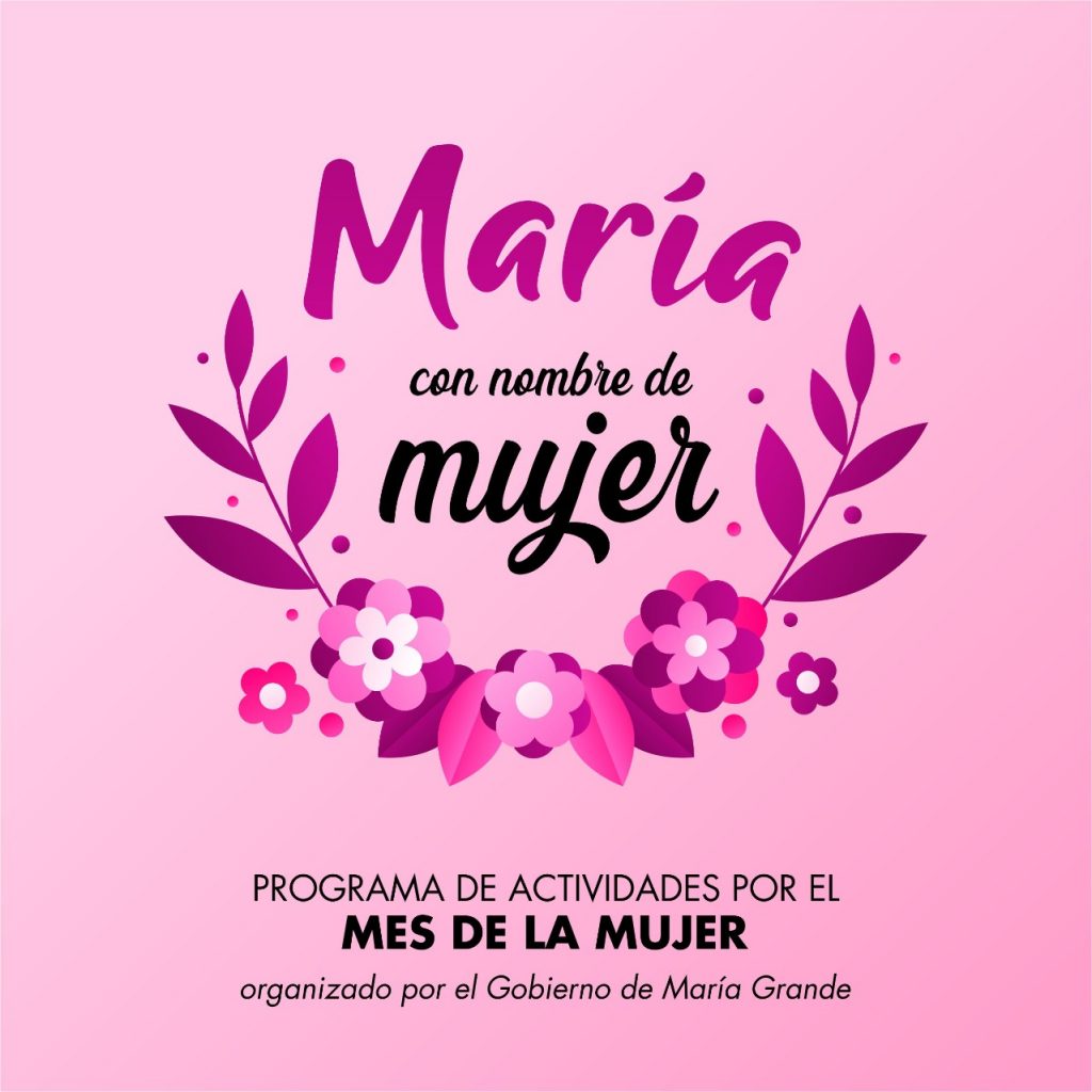 Desde el Municipio se proponen actividades en el mes de la mujer bajo el titulo «María, con nombre de mujer»