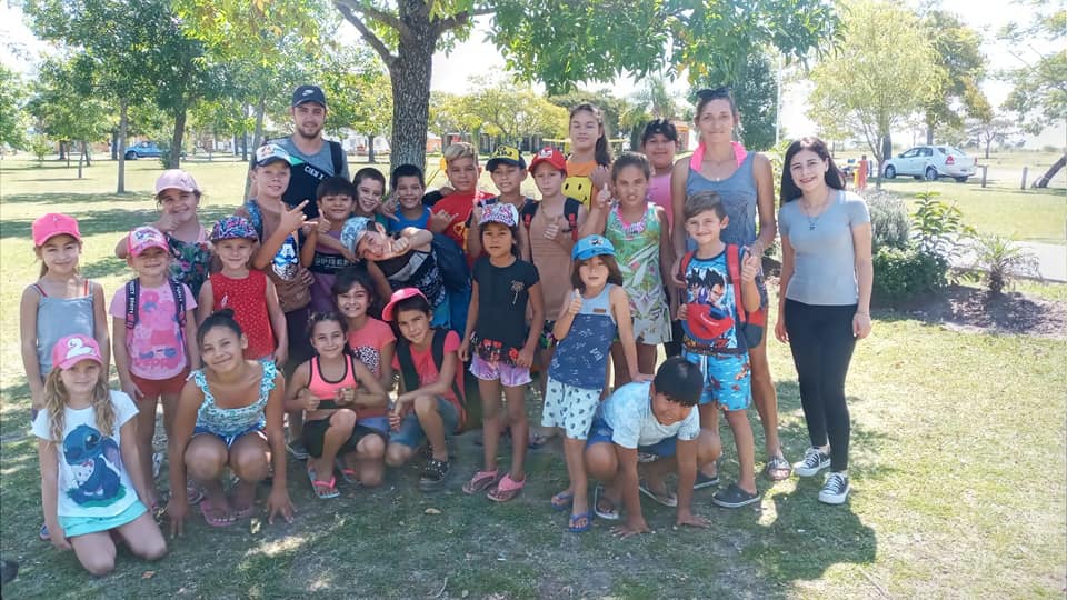 La Colonia de vacaciones del Municipio de El Pingo cerró la temporada en el Complejo Termal María Grande