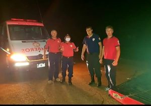 BOMBEROS VOLUNTARIOS RECIBIÓ Y DISTRIBUYÓ ELEMENTOS DE BIOSEGURIDAD.