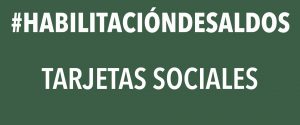 Este viernes se acreditarán las tarjetas sociales