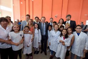 BORDET INAUGURO EL CICLO LECTIVO 2020 EN LA NUEVA ESCUELA TECNICA DE SEGUI