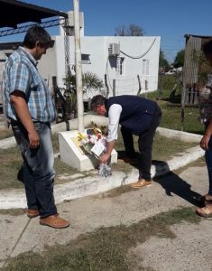 Solari y gabinete homenajearon a los caídos en Malvinas