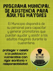 El Pingo – PROGRAMA MUNICIPAL DE ASISTENCIA PARA ADULTOS MAYORES