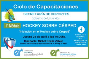 Ciclo de Capacitaciones en Deportes de Conjunto: Hockey sobre Césped