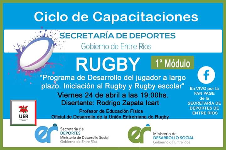 Ciclo de Capacitaciones en Deportes de Conjunto: Rugby