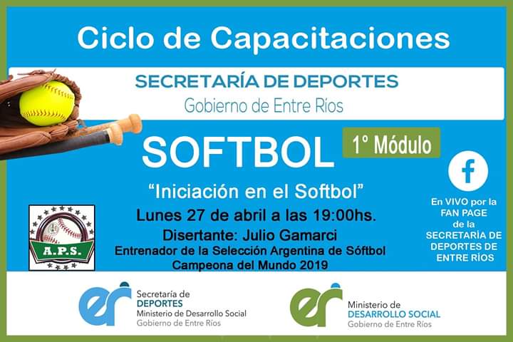 Ciclo de Capacitaciones en Deportes de Conjunto: Sotfbol