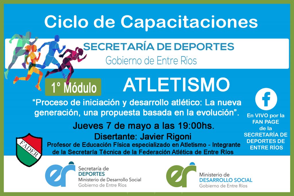 Ciclo de Capacitaciones en Deportes de Conjunto: Atletismo