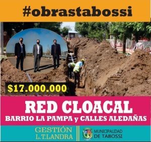 Obras en proceso de ejecución y confirmadas para Tabossi