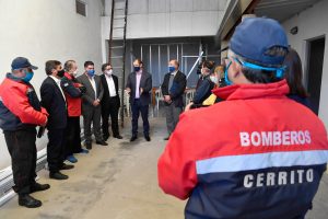 El gobierno entregó aportes a bomberos voluntarios de toda la provincia