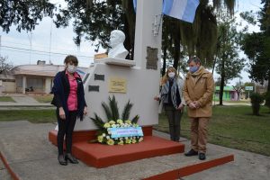 María Grande celebro el Día de la Bandera y homenajeo a su creador Manuel Belgrano