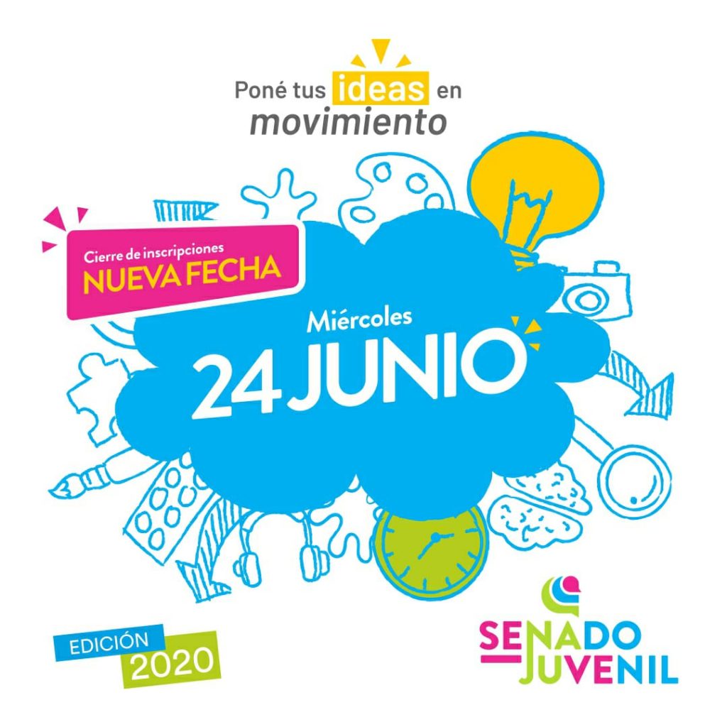 NUEVA FECHA – Se extiende hasta el 24 de junio la inscripción al programa del Senado Juvenil Entrerriano