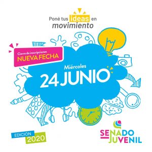 NUEVA FECHA – Se extiende hasta el 24 de junio la inscripción al programa del Senado Juvenil Entrerriano