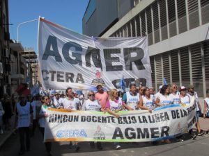 AGMER – «La emergencia es con los trabajadores y las trabajadoras y el pueblo».