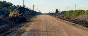 Vialidad ejecuta obras de mantenimiento en caminos productivos del departamento Uruguay