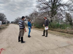 Tabossi – Comienzo de la obra de cloacas en Barrio «El Chaco»