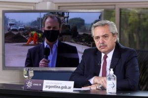 Bordet compartió con el Presidente Fernández el anuncio de obra para Entre Ríos