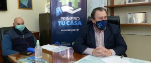 Gestionan la ejecución de viviendas sociales para el departamento Tala