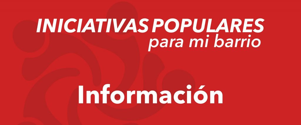 Desarrollo Social extendió la convocatoria para presentar proyectos a Iniciativas Populares para mí Barrio