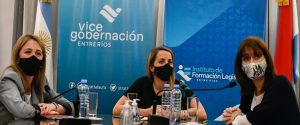 La Vicegobernadora Laura Stratta encabezó el lanzamiento del Instituto de Formación Legislativa de Entre Ríos