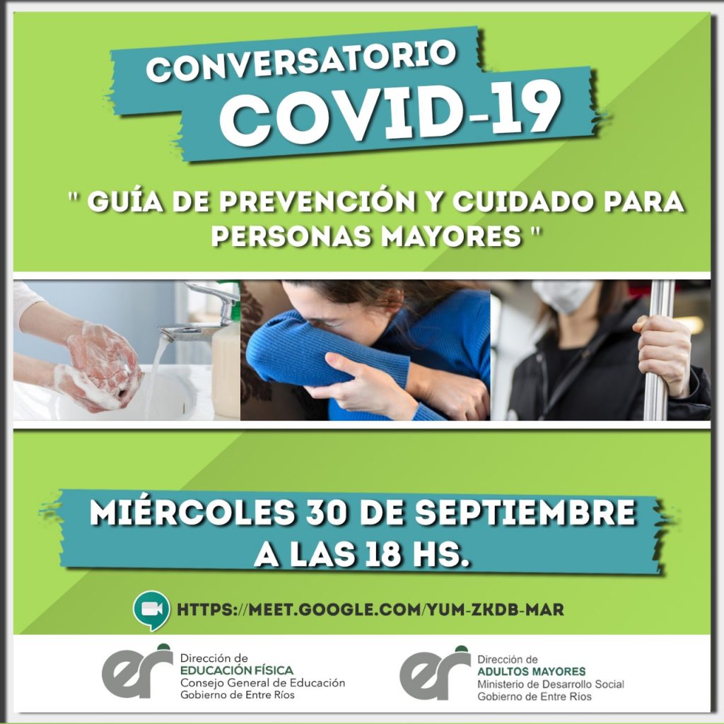 «GUÍA DE PREVENCIÓN Y CUIDADOS DE LAS PERSONAS MAYORES EN CONTEXTO DE COVID-19 «,