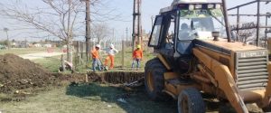 Avances de obra Línea de Media Tensión María Grande y Viale