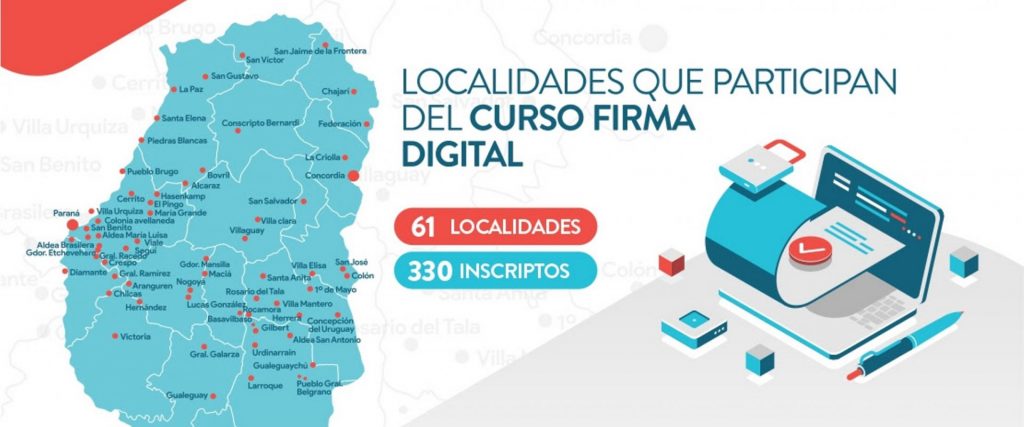 Último tramo del curso sobre Uso de la Firma Digital para municipios y concejos deliberantes