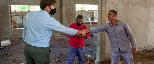 Autoridades del Instituto Becario recorrieron la obra del nuevo edificio del organismo