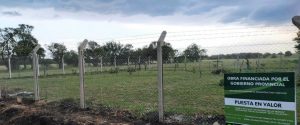 Puesta en valor del cementerio de los negros en la localidad de Ingeniero Sajaroff