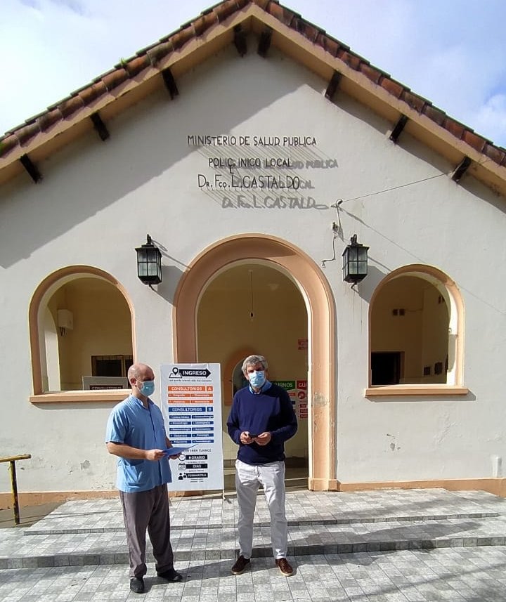 Este lunes, el Senador Kloss visitó el Hospital local