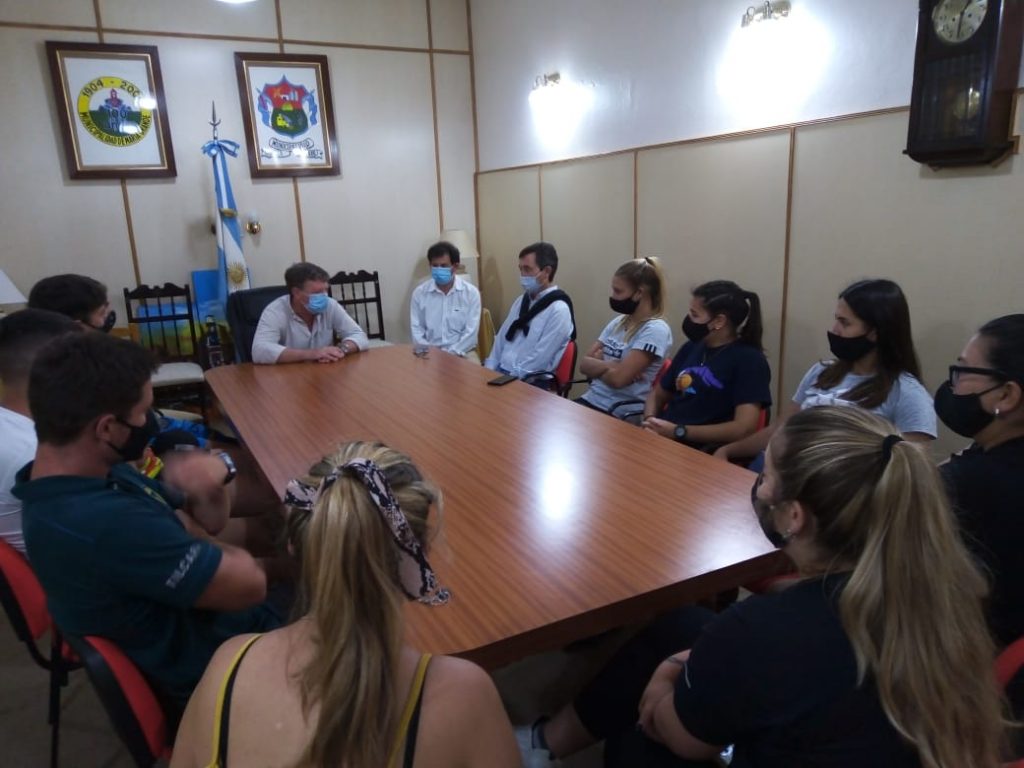 Solari se reunió con los profesores de la Colonia de vacaciones