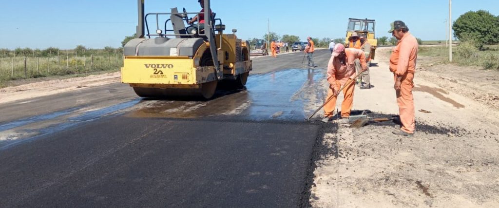 La repavimentación del acceso a Macíá presenta un 40 por ciento de avance