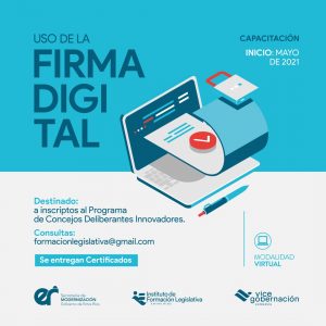 Segunda cohorte de la capacitación en Uso de la Firma Digital