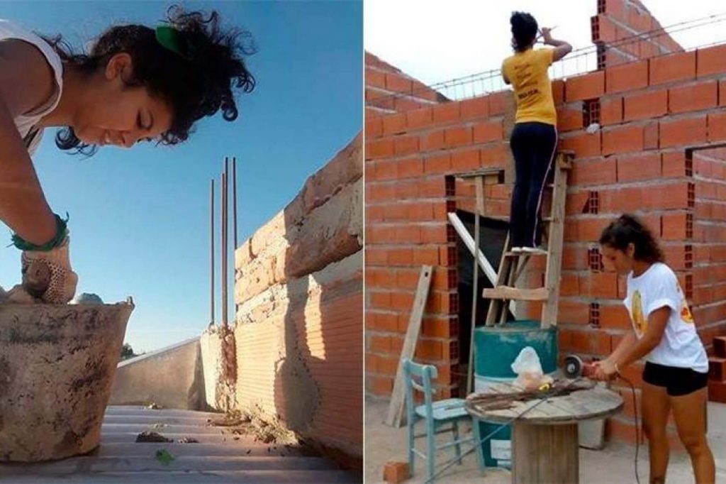 CURSO DE ALBAÑILERIA PARA MUJERES DE MARÍA GRANDE