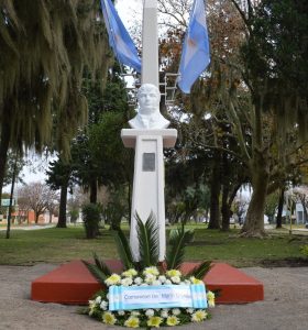 Este domingo, María Grande rendirá homenaje a Manuel Belgrano