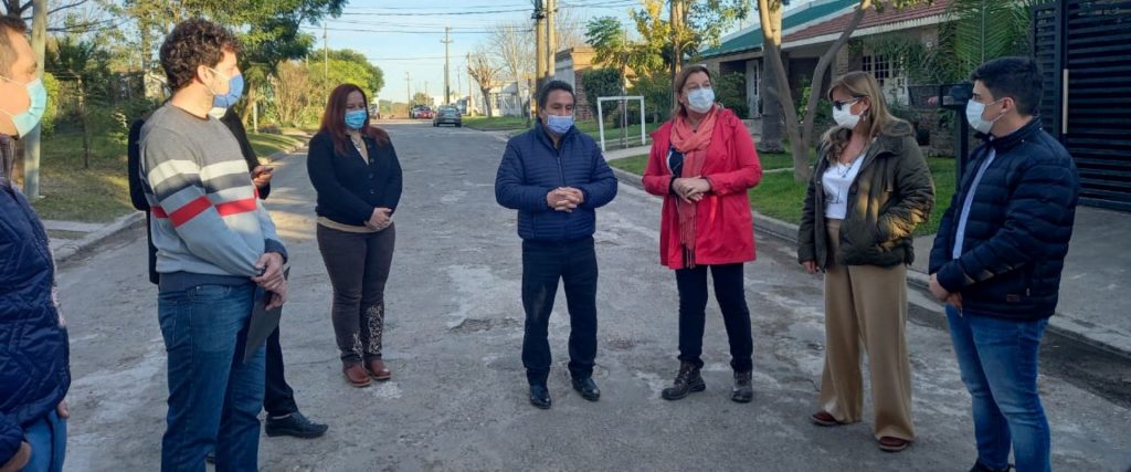 Comenzó la segunda etapa de la obra en el acceso a Aldea Brasilera